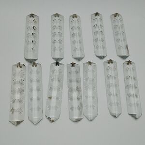 Clear Glass Crystal Prism Set